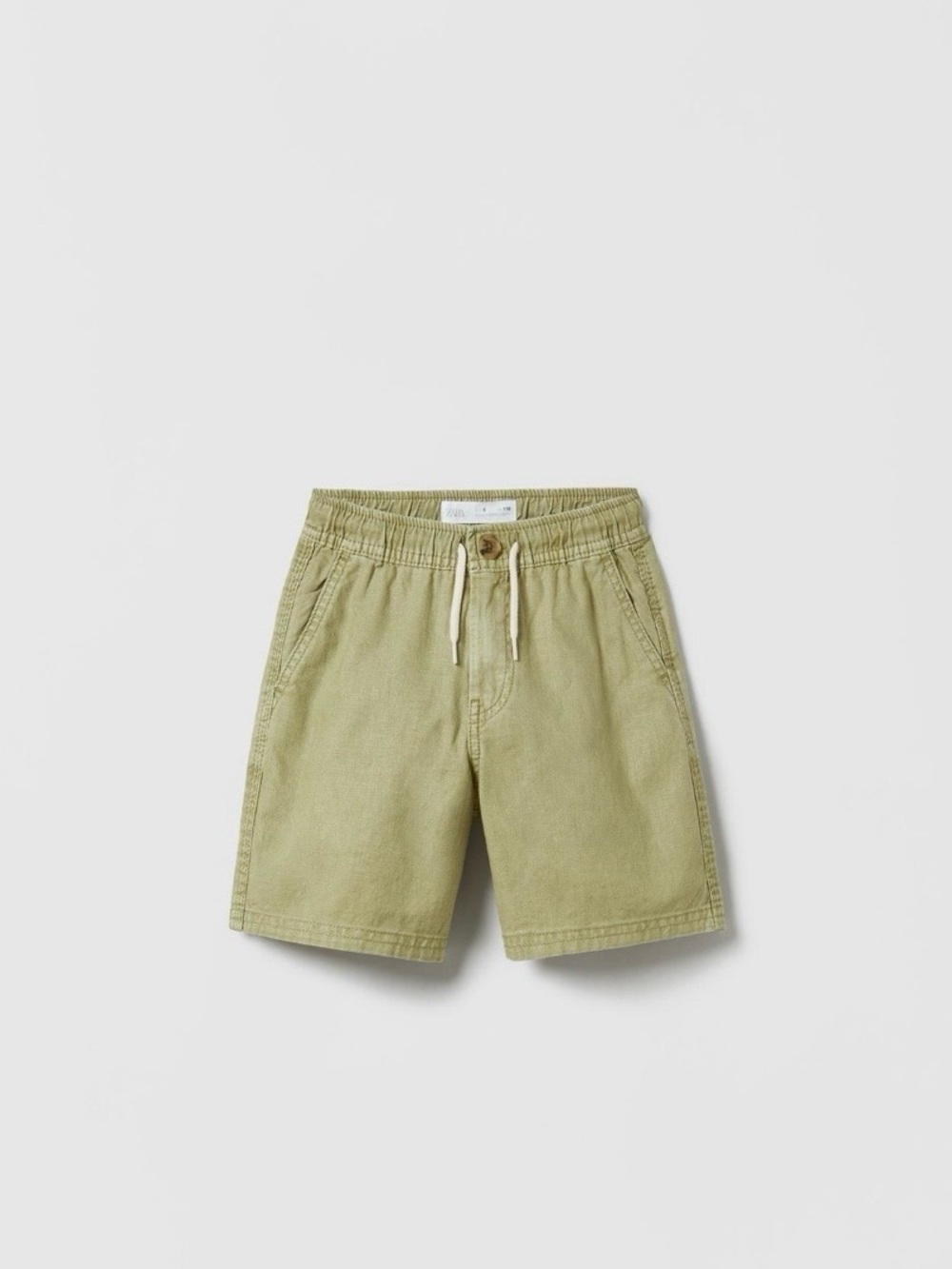 ‼️SALE‼️ Zara kids Olive Drawstring Shorts